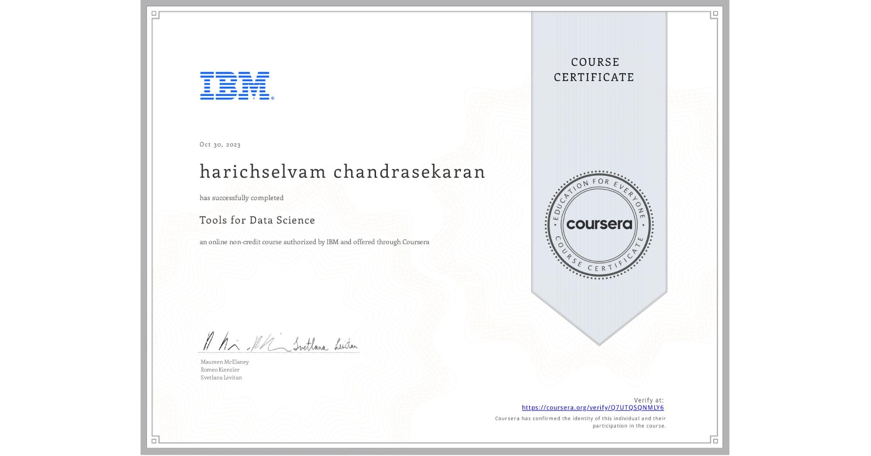 Python Certificate 10