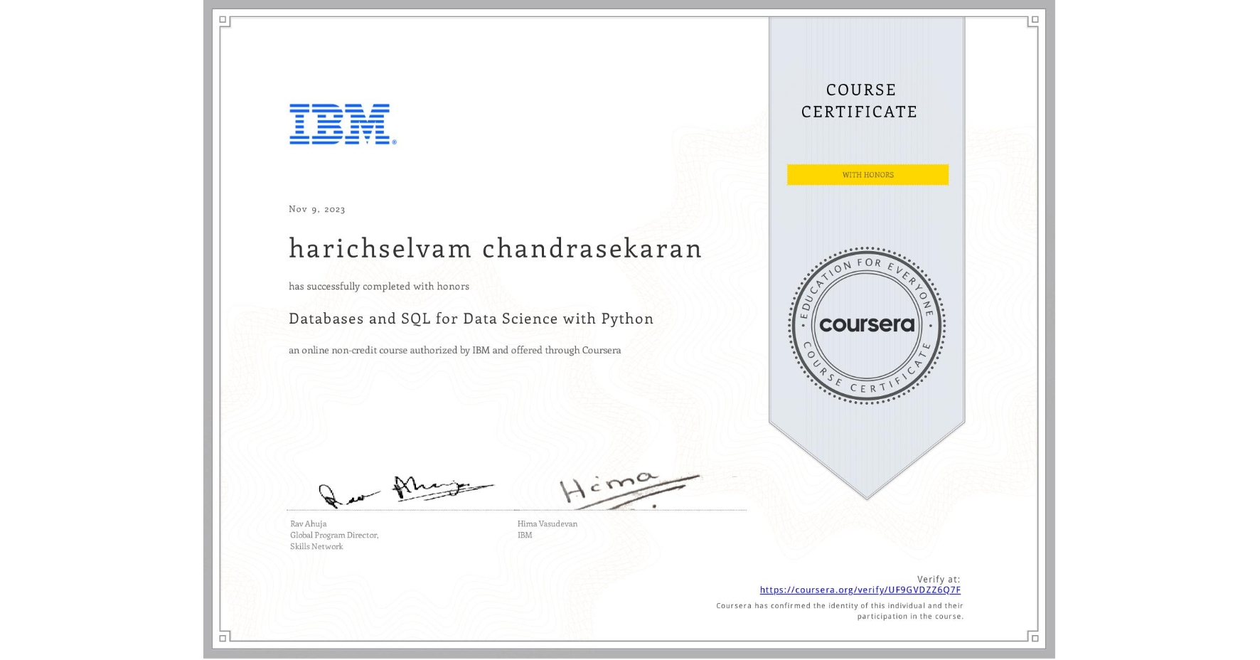 SQL Certificate 2